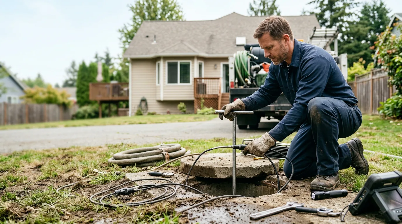 Septic Tank Pumping in Hansville, WA